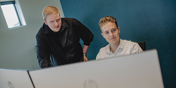 Foto Robin Zuur en Chris Timmerman - Medewerkers InControl